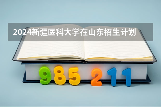 2024新疆医科大学在山东招生计划人数一览表