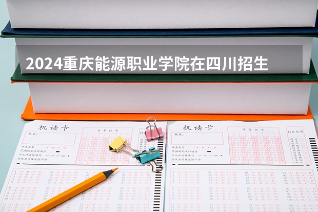 2024重庆能源职业学院在四川招生计划一览表