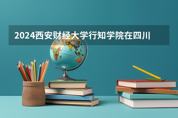 2024西安财经大学行知学院在四川招生计划一览表