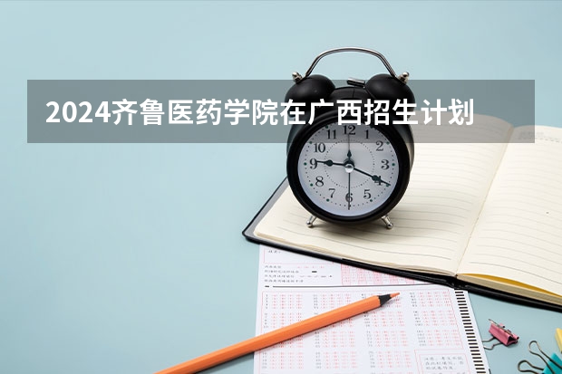 2024齐鲁医药学院在广西招生计划表