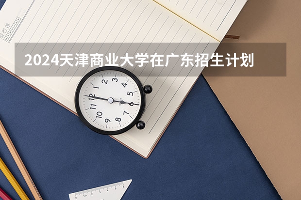 2024天津商业大学在广东招生计划表
