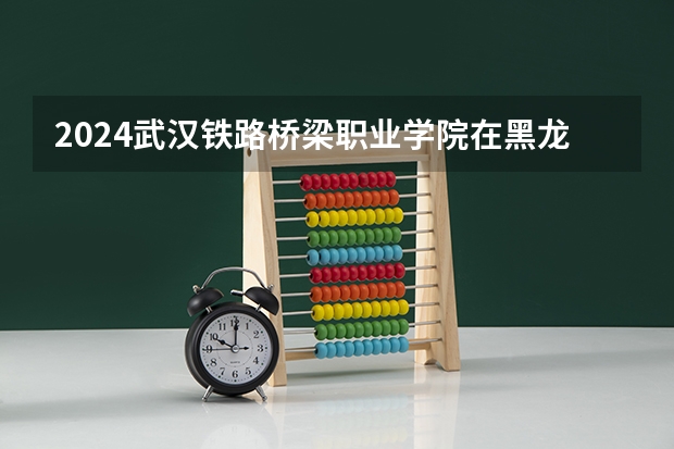 2024武汉铁路桥梁职业学院在黑龙江招生计划表