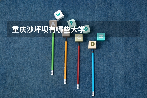 重庆沙坪坝有哪些大学