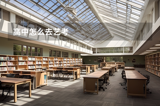 高中怎么去艺考