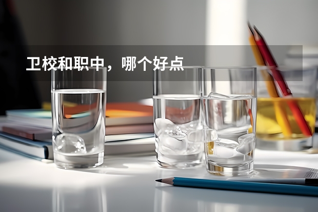 卫校和职中,哪个好点