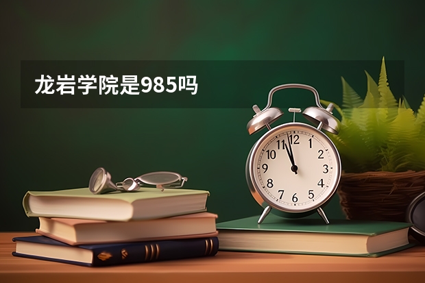 龙岩学院是985吗