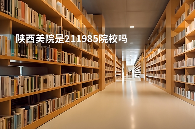 陕西美院是211/985院校吗