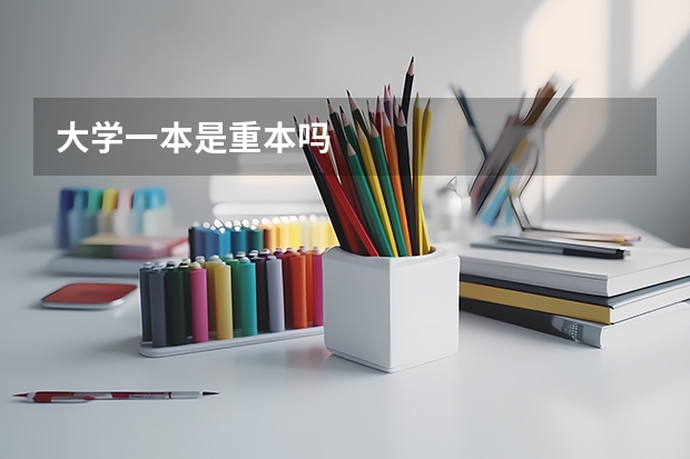 大学一本是重本吗