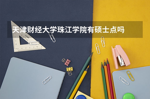 天津财经大学珠江学院有硕士点吗